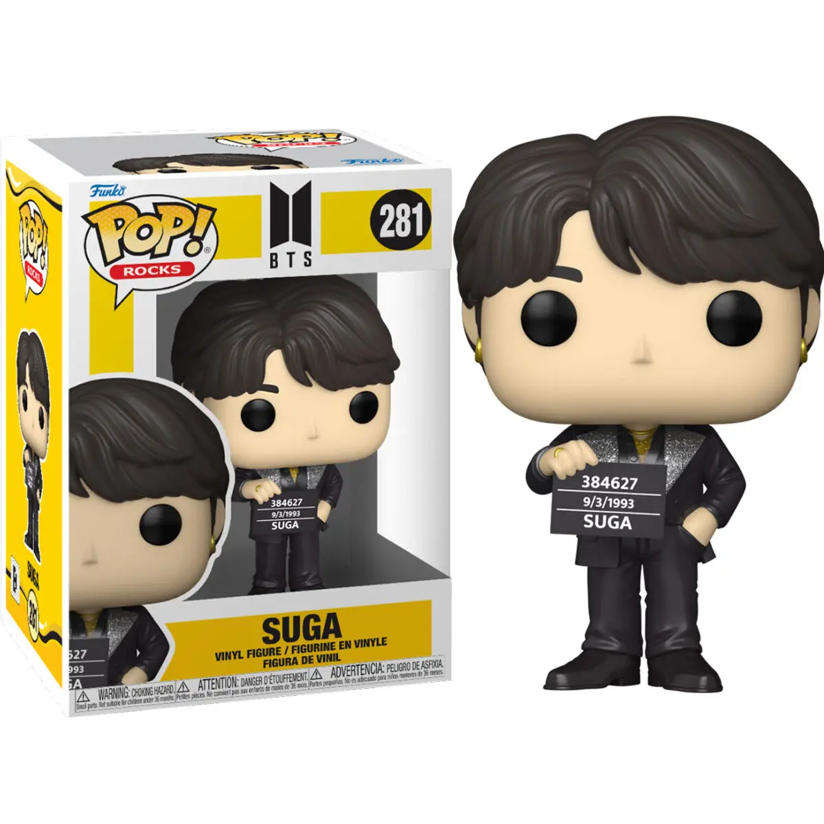 BTS POP! Rocks Vinyl Figure Butter Suga 9 cm termékfotó