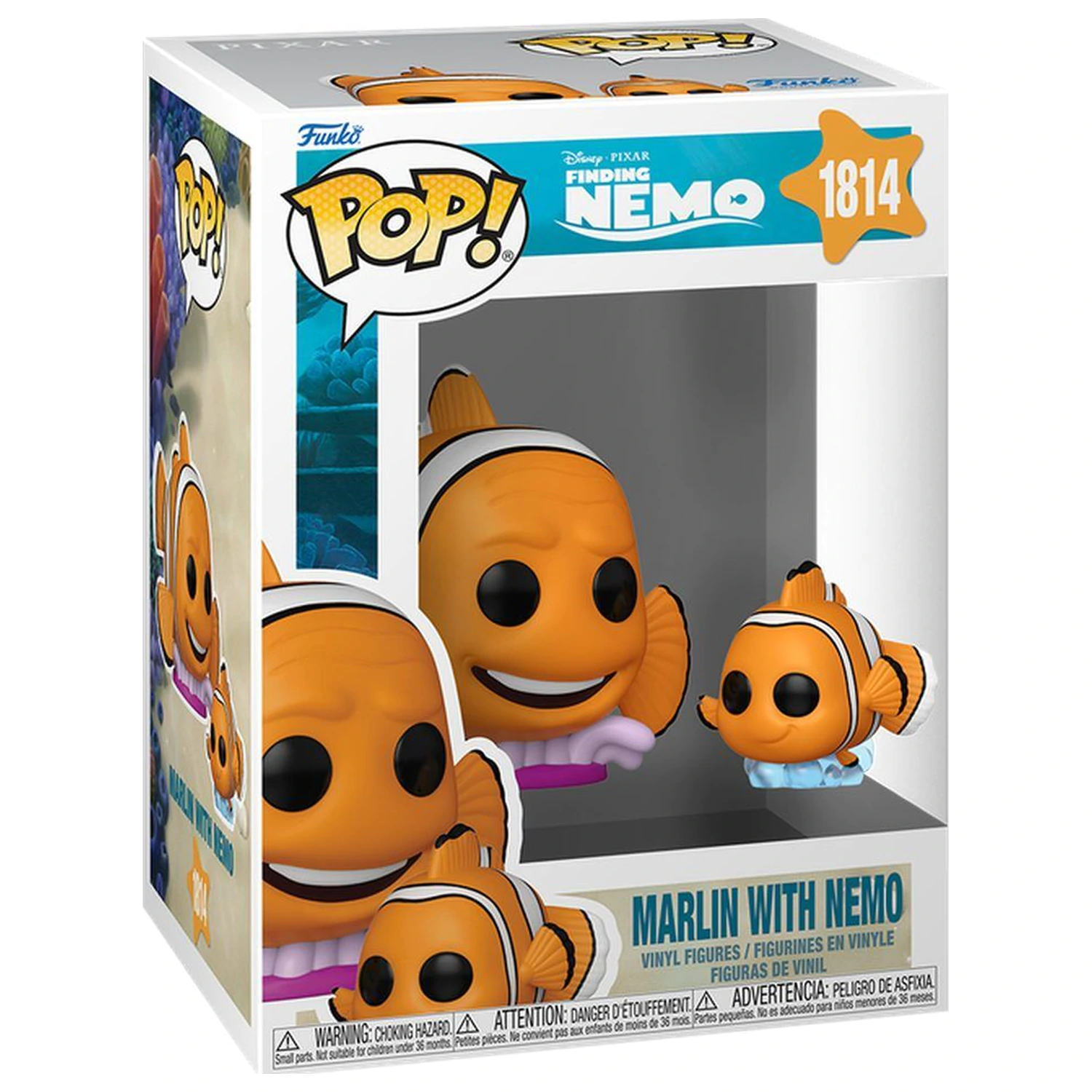 Funko POP figura & Buddy Disney Pixar Finding Marlon with Nemo termékfotó