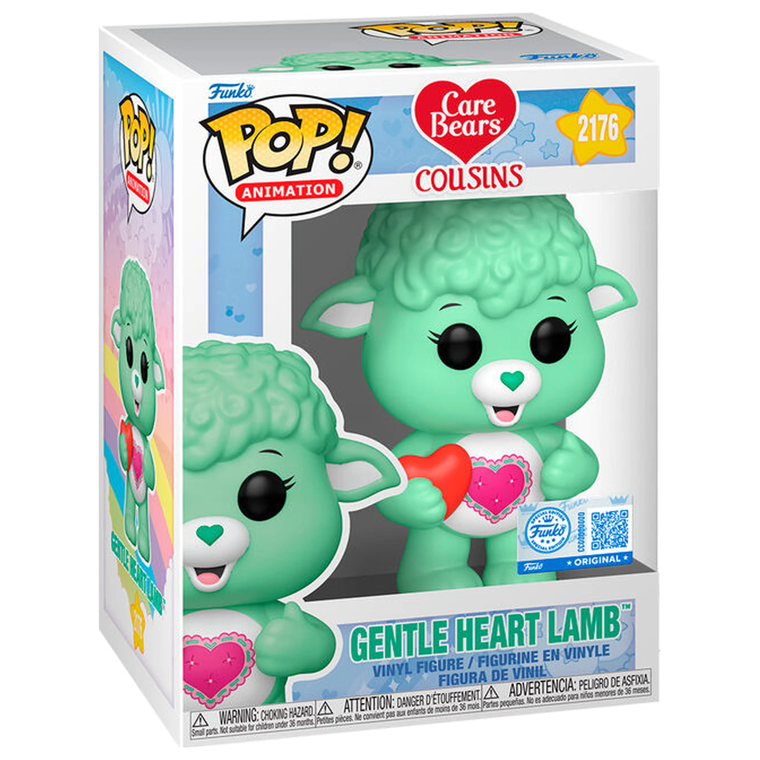 Funko POP figura Care Bears Gentle Heart Lamb Exkluzív termékfotó