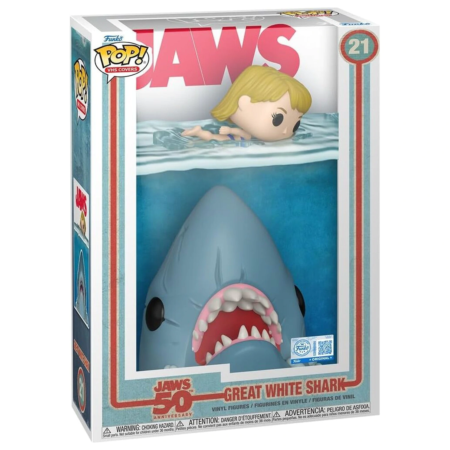 Funko POP figura Comic Cover Jaws Great White Shark Exkluzív termékfotó