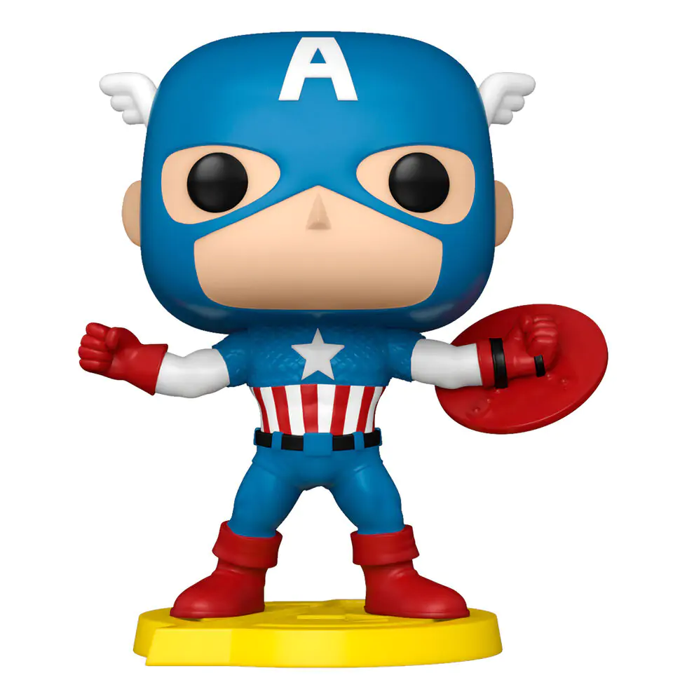 Funko POP figura Comic Cover Marvel Avengers Captain America Exkluzív termékfotó