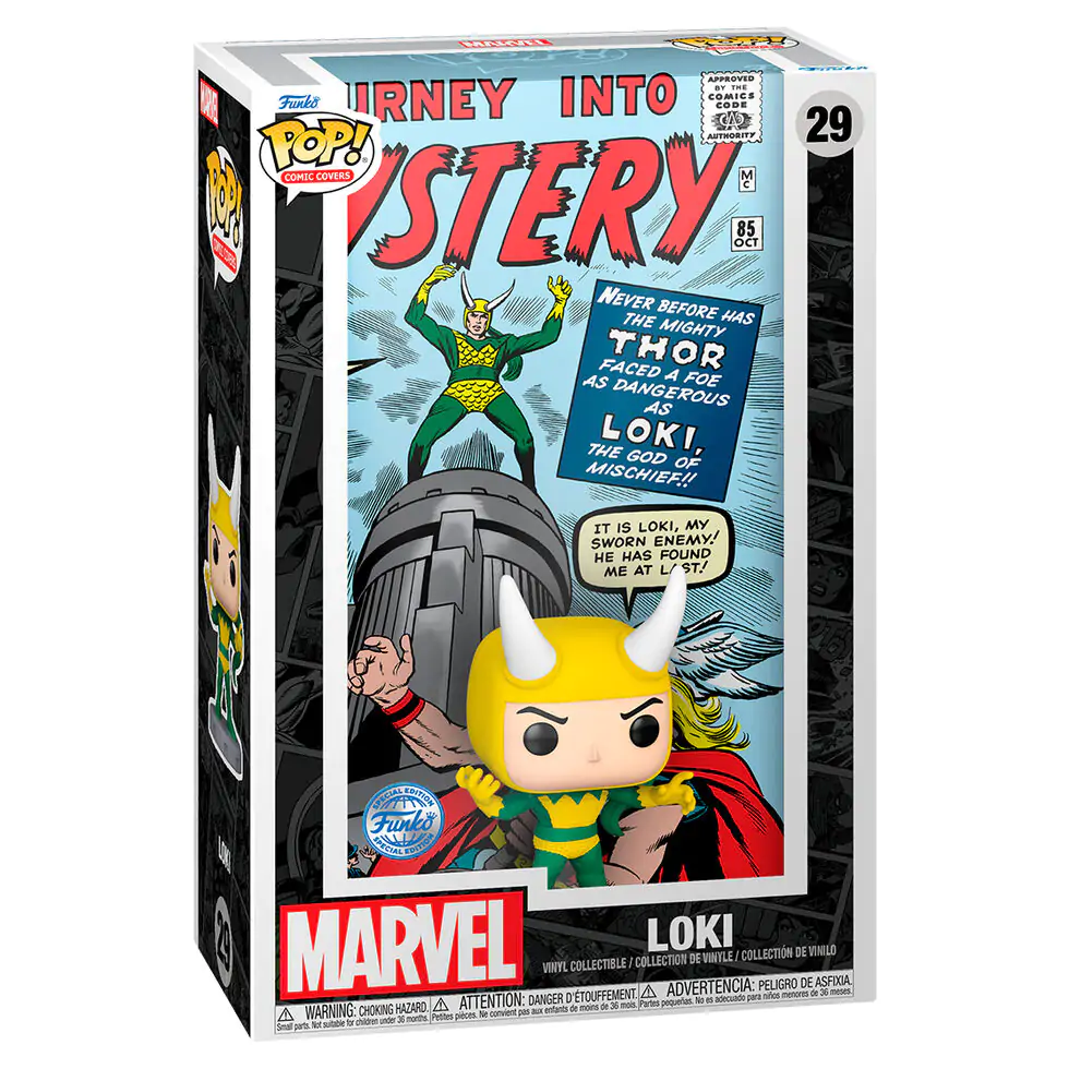 Funko POP figura Comic Cover Marvel Loki Exkluzív termékfotó