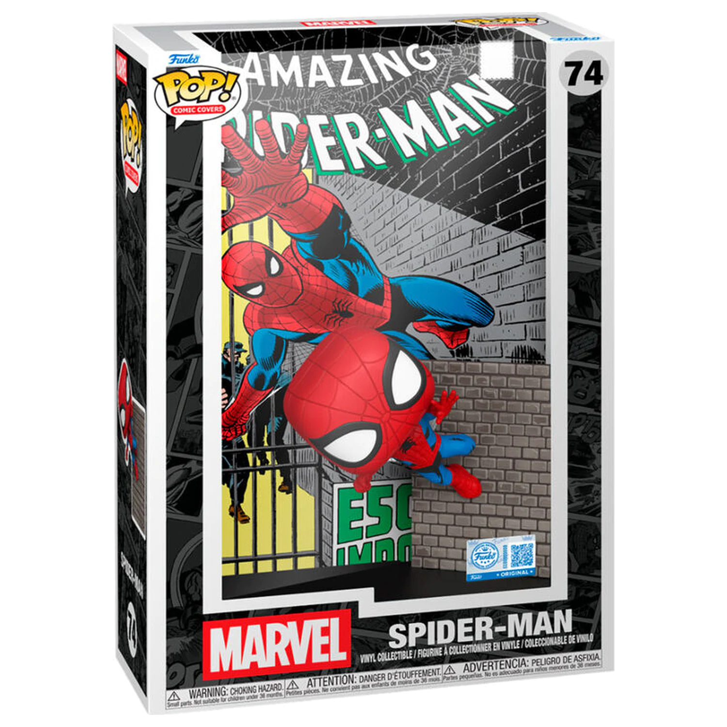 Funko POP figura Comic Cover Marvel Spider-Man Exkluzív termékfotó