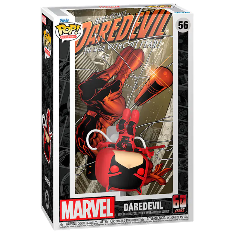 Daredevil 60th Anniversary Funko POP! Comic Cover Vinyl figura Daredevil #1 9 cm termékfotó