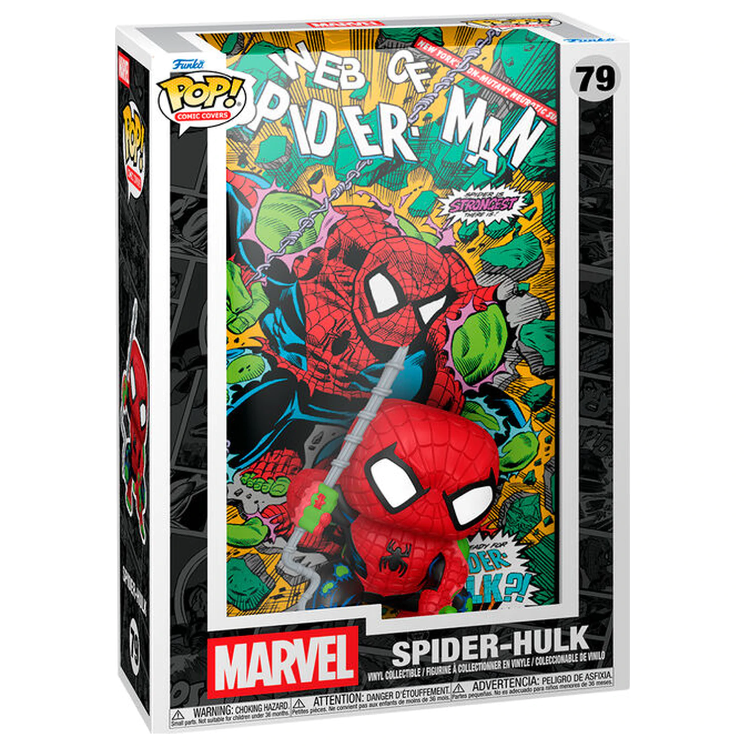 Funko POP figura Comic Covers Marvel Web of Spider-Man Spider-Hulk termékfotó
