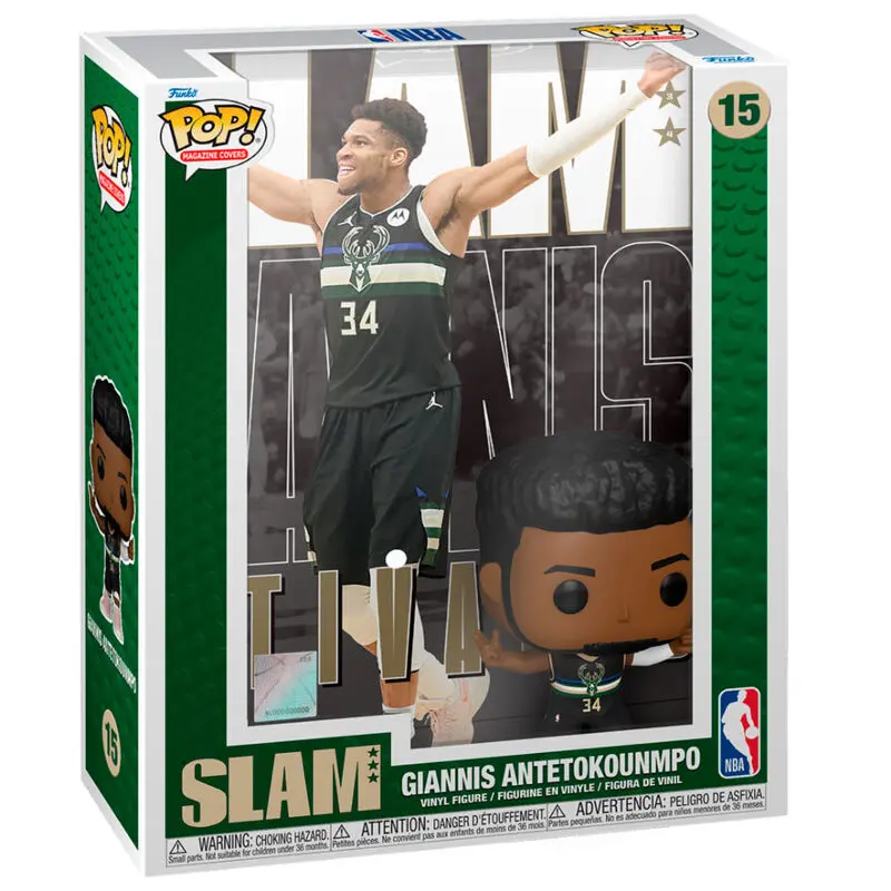 Funko POP figura Cover Slam NBA Giannis Antetokounmpo termékfotó