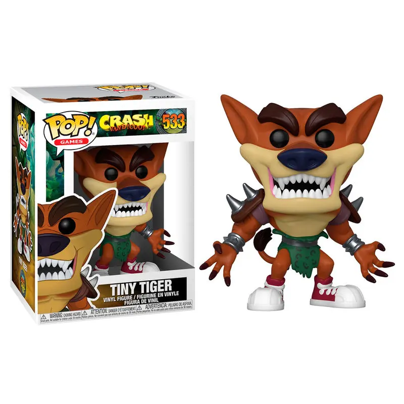 Funko POP figura Crash Bandicoot Tiny Tiger termékfotó