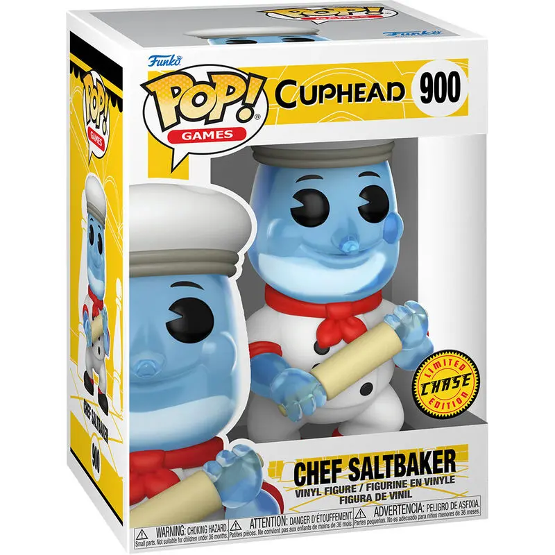 Funko POP figura Cuphead Chef Saltbaker Chase termékfotó