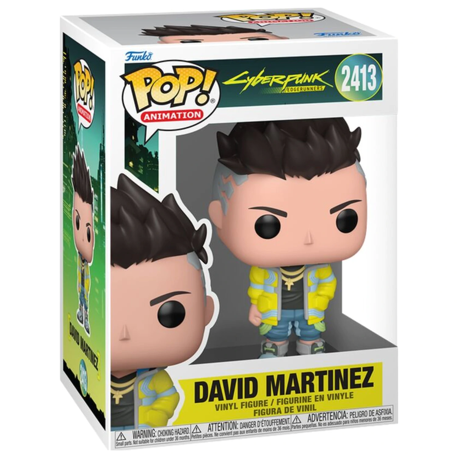Funko POP figura CyberPunk David Martinez termékfotó