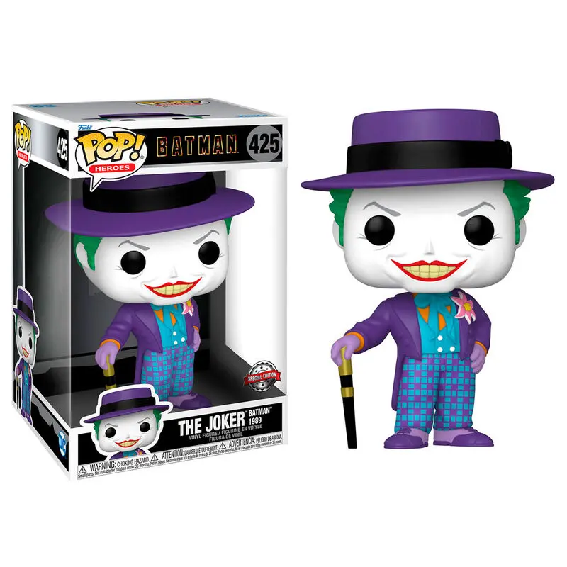 Batman 1989 Super Sized Jumbo POP! Vinyl Figure The Joker with Hat 25 cm termékfotó