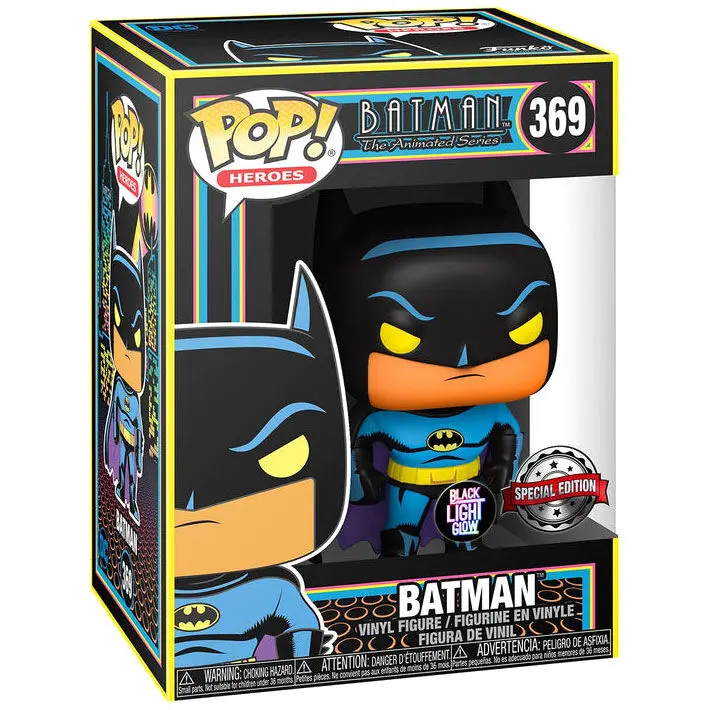 POP figure DC Comics Batman Black Light Exclusive termékfotó