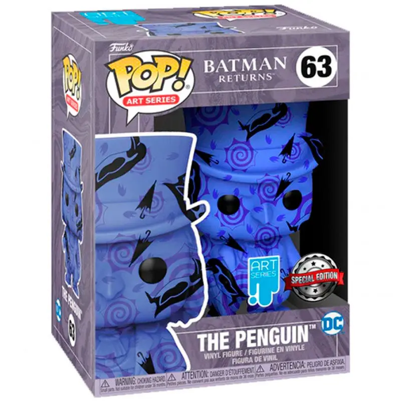 Funko POP figura DC Comics Batman Return The Penguin Artist + Case  Exkluzív termékfotó