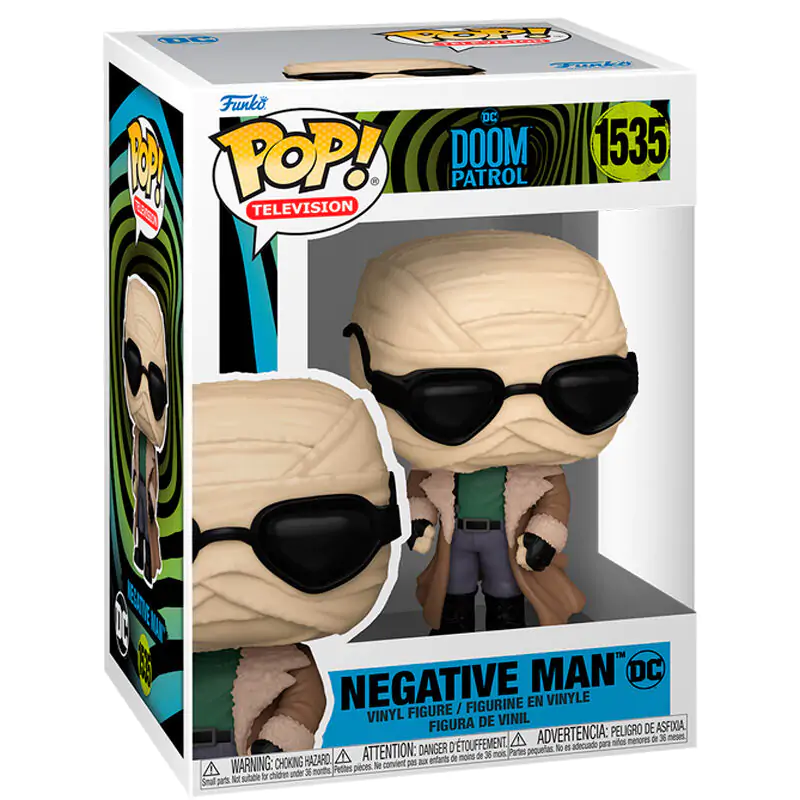 Funko POP figura DC Comics Doom Patrol Negative Man termékfotó