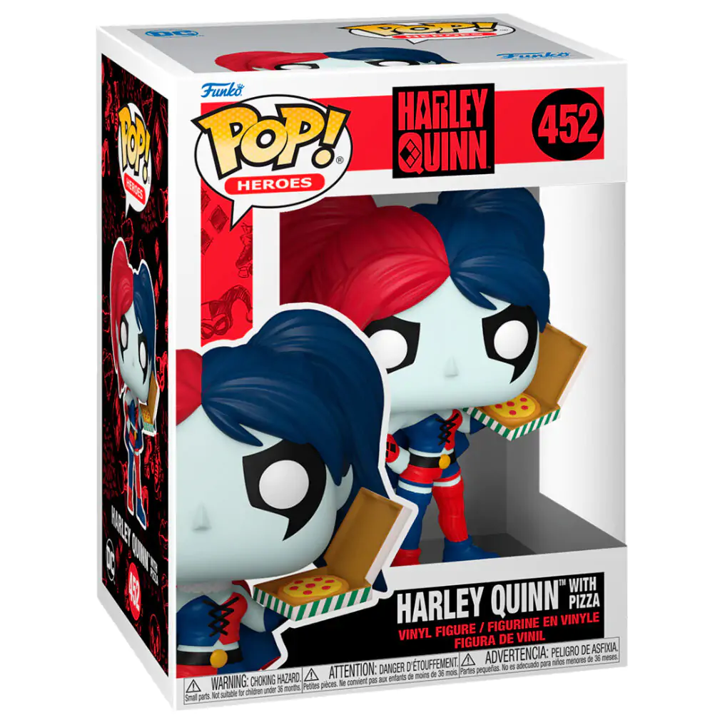 Funko POP figura DC Comics Harley Quinn with Pizza termékfotó