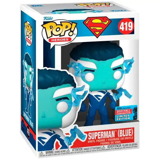 Funko POP figura DC Comics Superman Blue Exkluzív termékfotó