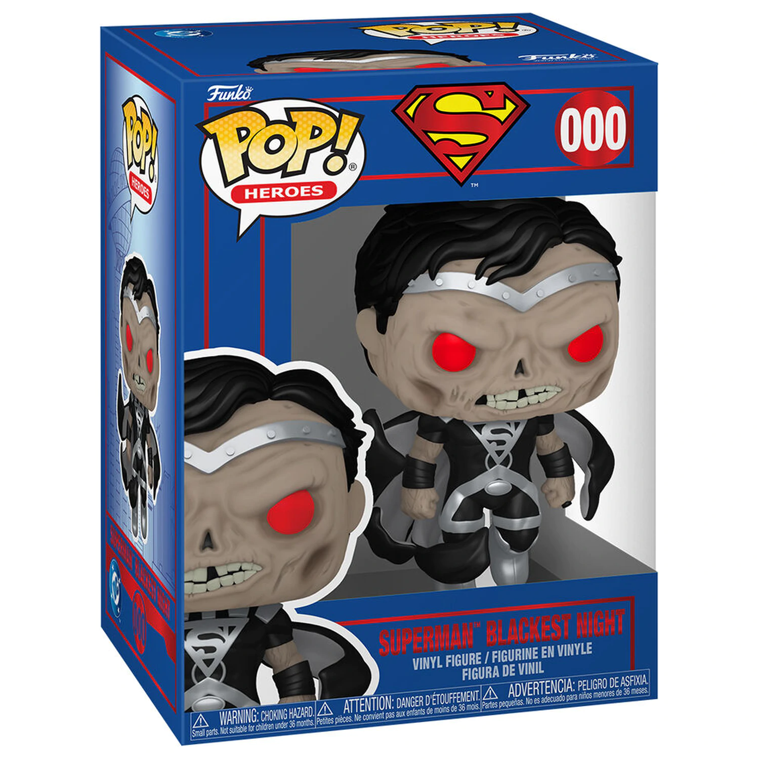 Funko POP figura DC Comics Superman - Superman Blackest Night termékfotó