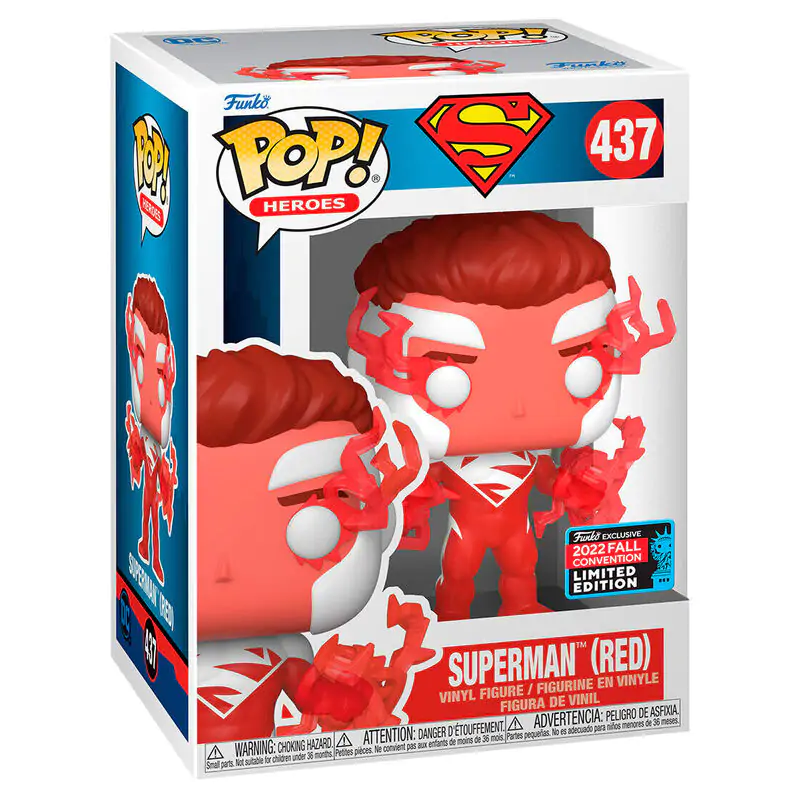 POP figure DC Comics Superman - Superman Red Exclusive termékfotó