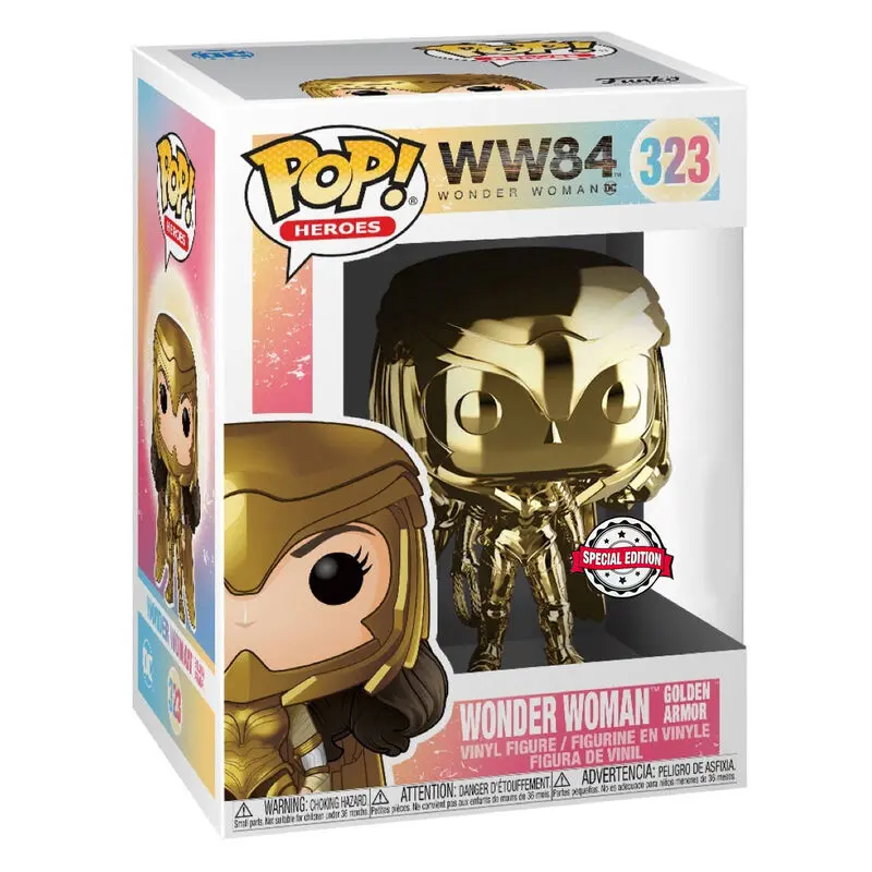 POP figure DC Comics Wonder Woman 1984 Gold Power Exclusive termékfotó