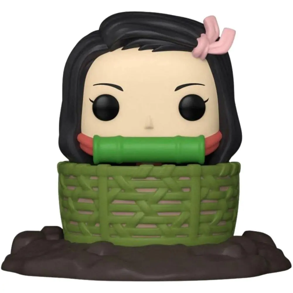 Funko POP figura Deluxe Demon Slayer Kimetsu no Yaiba Nezuko Kamado in Basket Exkluzív termékfotó