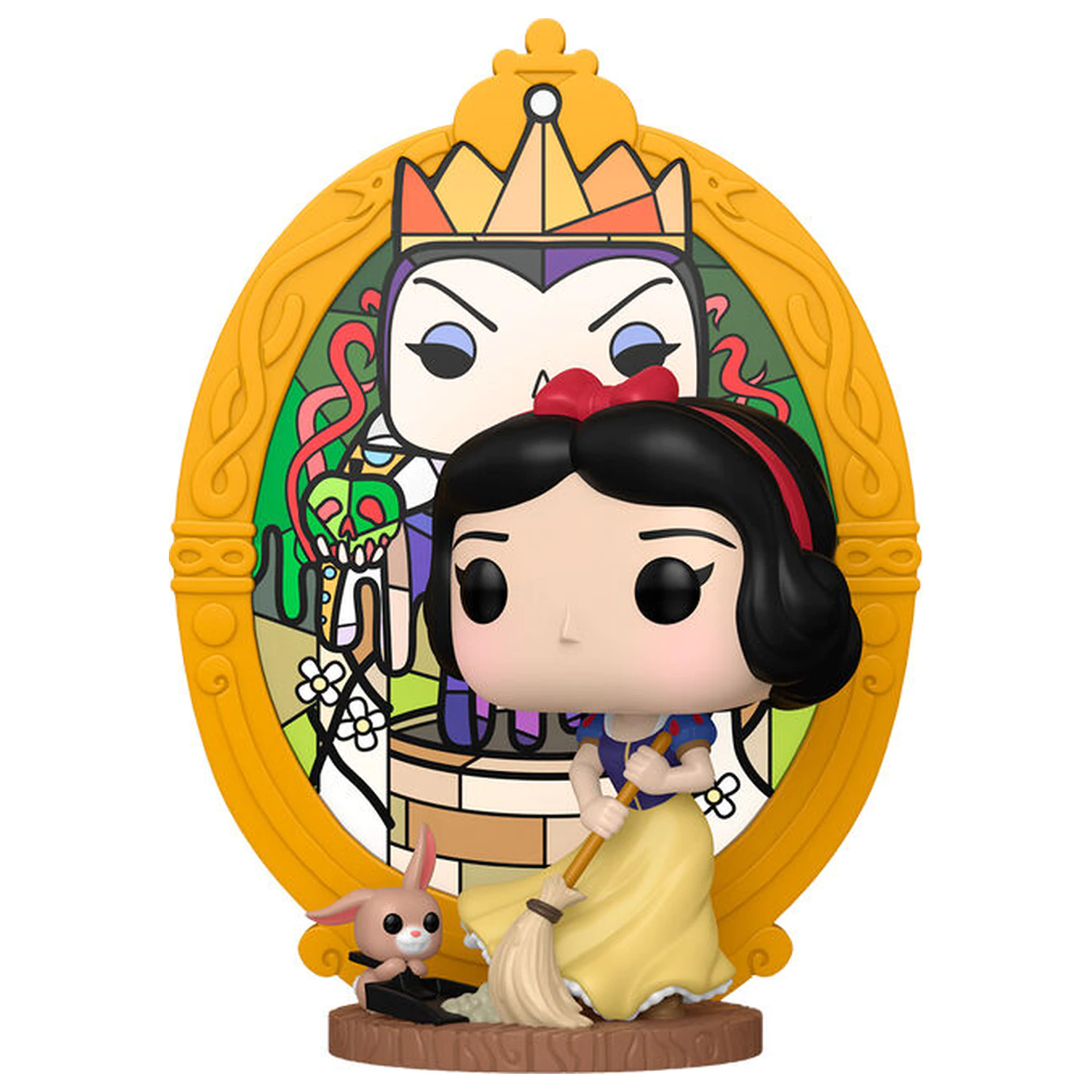 Funko POP figura Deluxe Disney Snow White - Snow White Evil Queen Stained Glass termékfotó