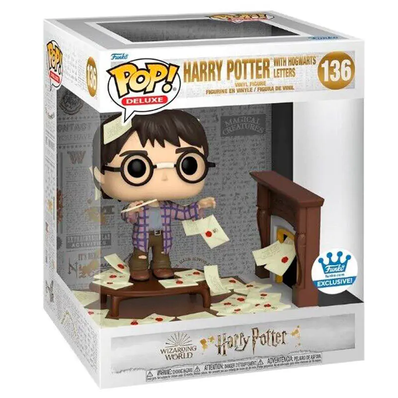 Funko POP figura Deluxe Harry Potter Anniversary Harry Potter with Hogwarts Letters Exkluzív termékfotó