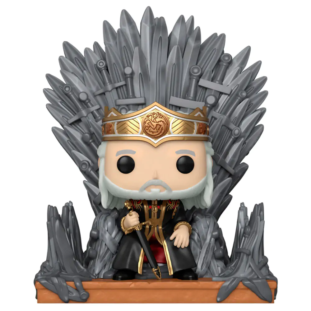 Funko POP figura Deluxe House of the Dragon Viserys on the Iron Throne termékfotó