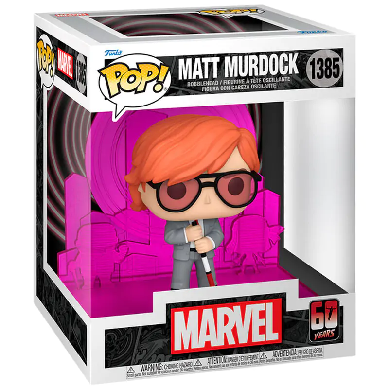 Daredevil 60th Anniversary Funko POP! Deluxe Vinyl figura Matt Murdock w/ Radar 13 cm termékfotó