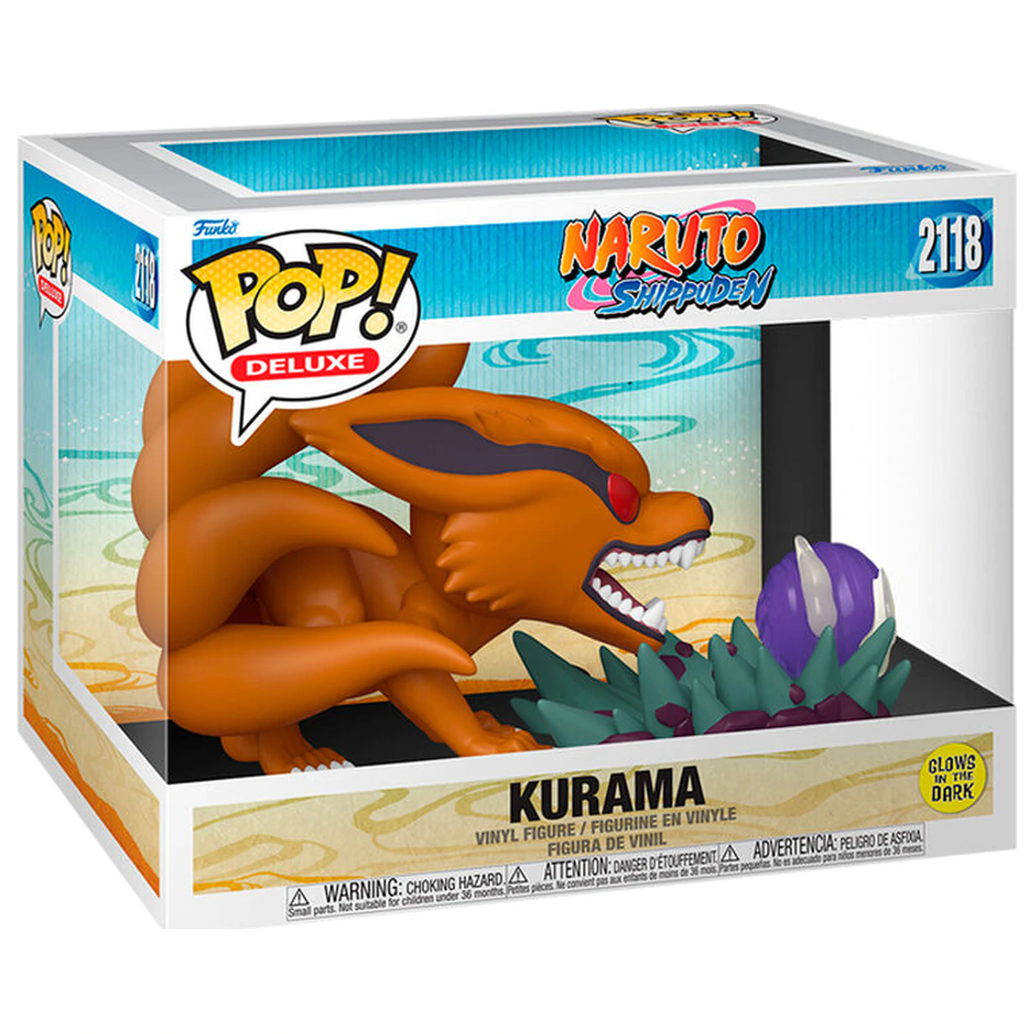 Funko POP figura Deluxe Naruto Shippuden Kurama termékfotó