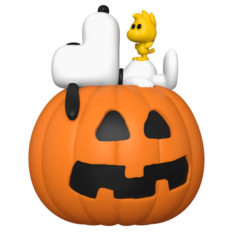 Funko POP figure Deluxe Peanuts Snoopy & Woodstock with Pumpkin termékfotó