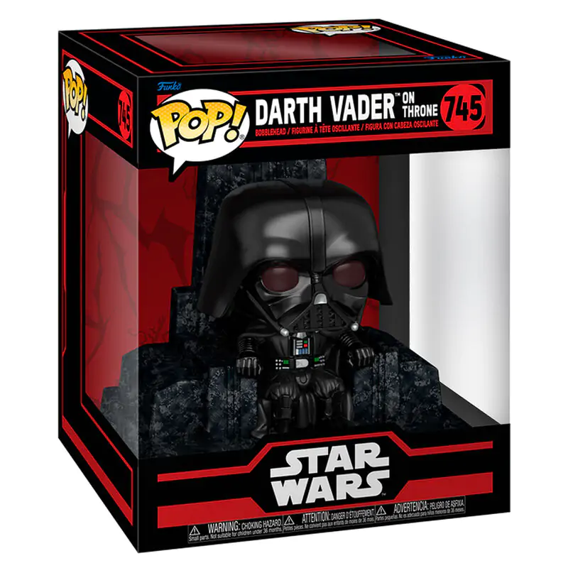 Funko POP figura Deluxe Star Wars Darth Vader on Throne termékfotó