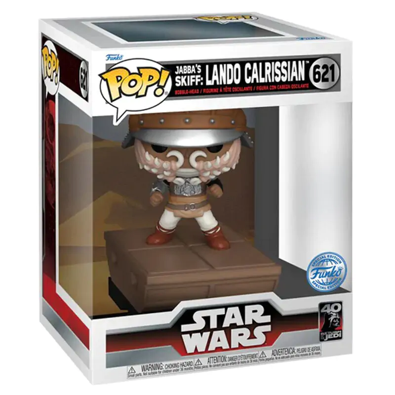 Funko POP figura Deluxe Star Wars Jabba Skiff Lando Calrissian Exkluzív termékfotó