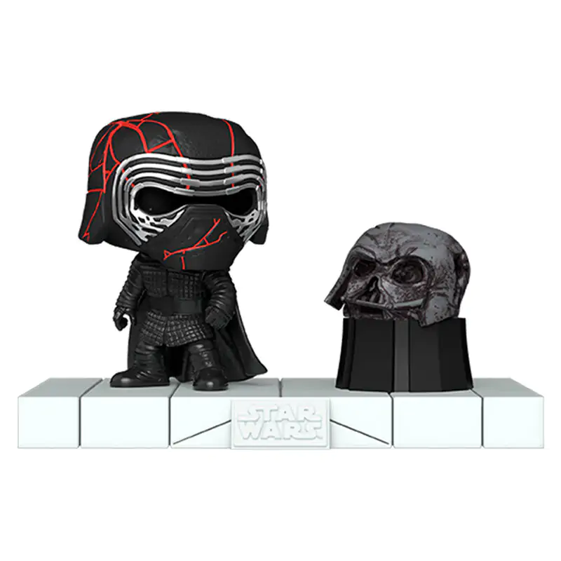 Funko POP figura Deluxe Star Wars Kylo Ren with Darth Vader Helmet termékfotó