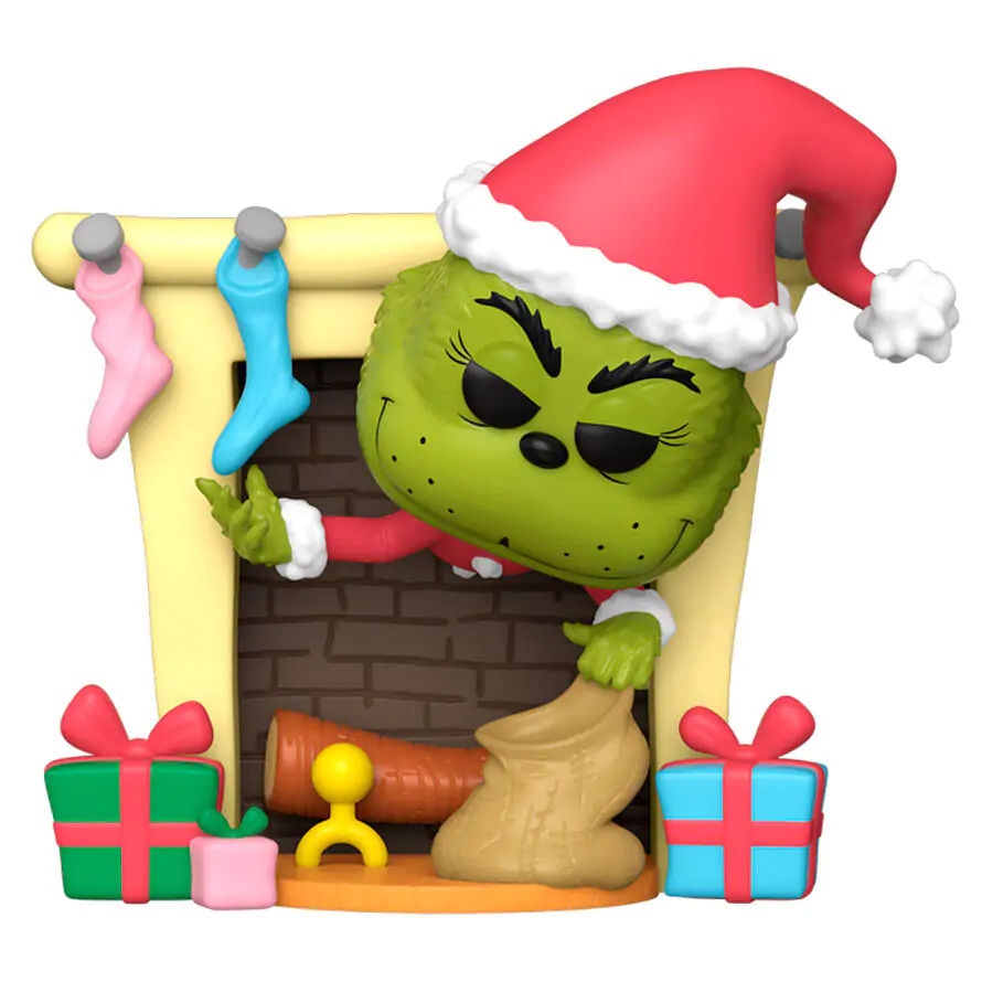 Funko POP Figur Deluxe The Grinch with Tasche termékfotó