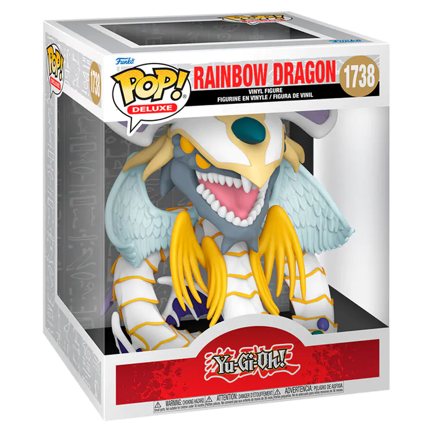 Yu-Gi-Oh! Funko POP! Deluxe Vinyl figura Rainbow Dragon 17 cm termékfotó