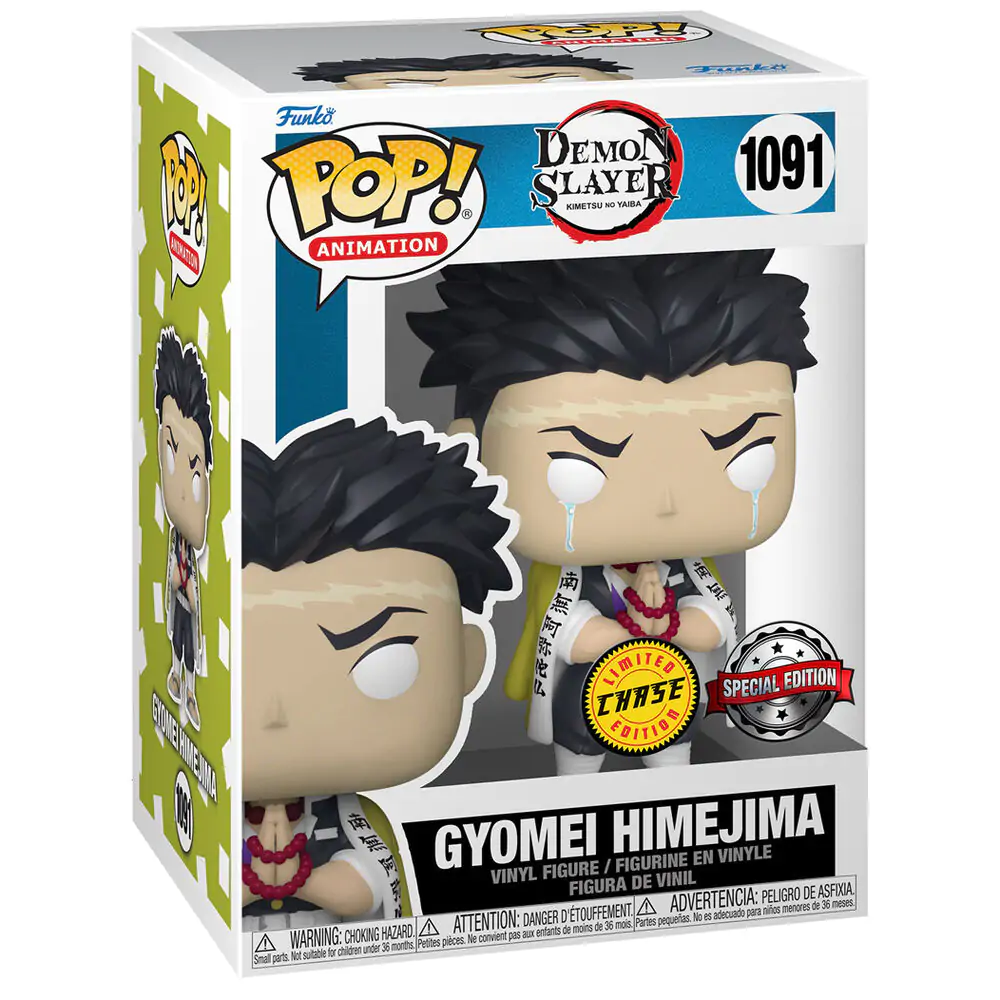 Funko POP figura Demon Slayer Kimetsu no Yaiba Gyomei Himejima Exkluzív Chase termékfotó