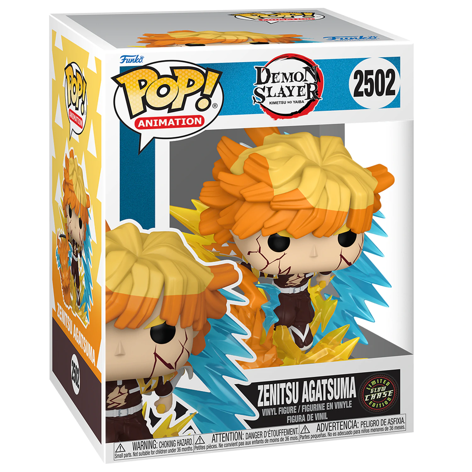 Funko POP figura Demon Slayer Zenitsu Agatsuma Glow Chase termékfotó