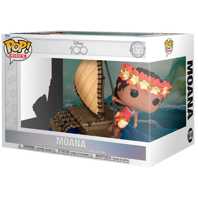 Disney's 100th Anniversary POP! Rides Super Deluxe Vinyl Figure Moana (Finale) 15 cm termékfotó