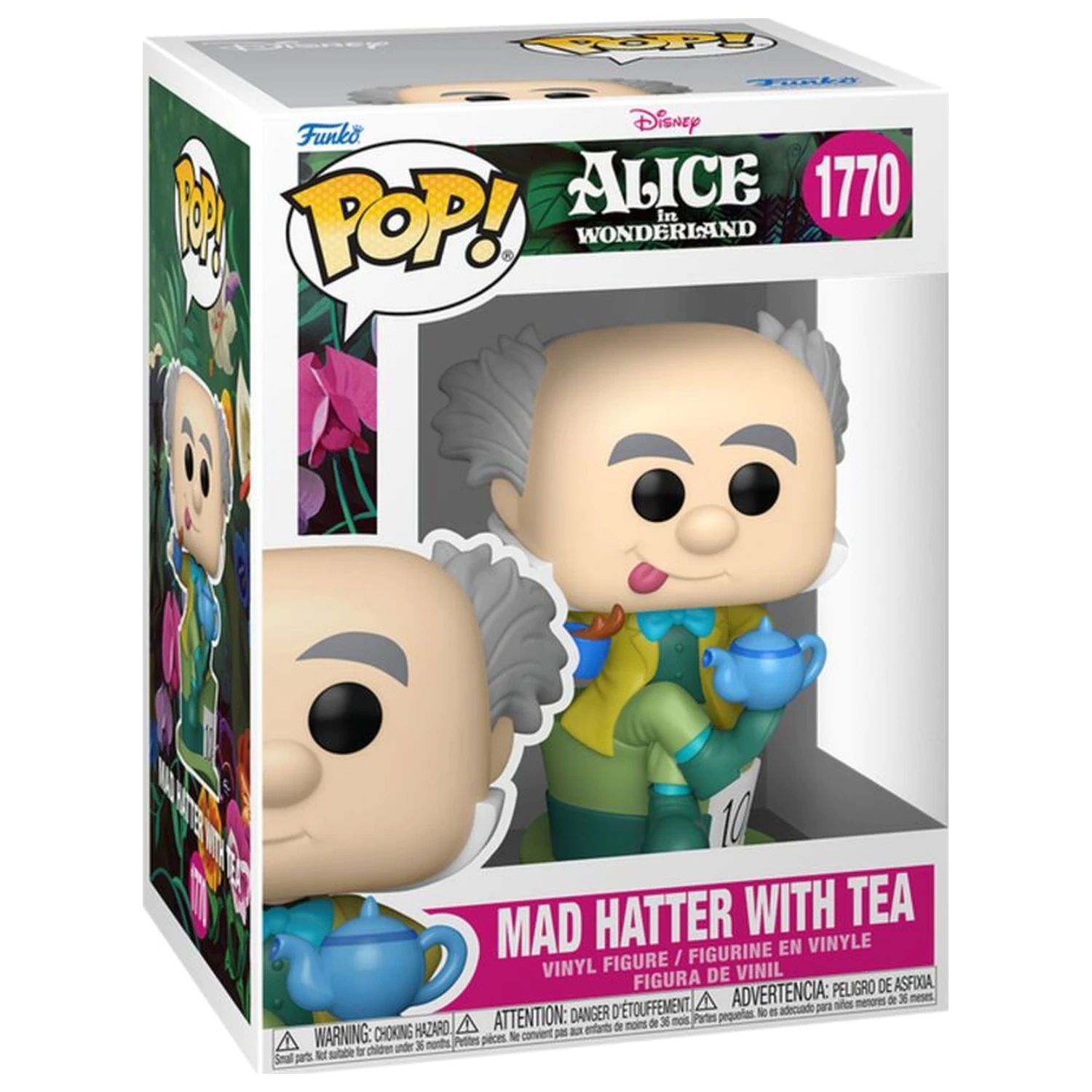 Funko POP figura Disney Alice In Wonderland Mad Hatter With Tea termékfotó