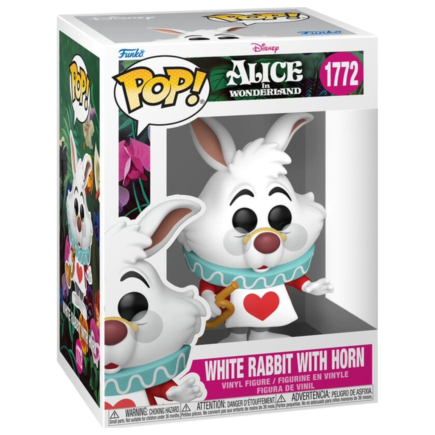 Funko POP figura Disney Alice In Wonderland White Rabbit With Horn termékfotó