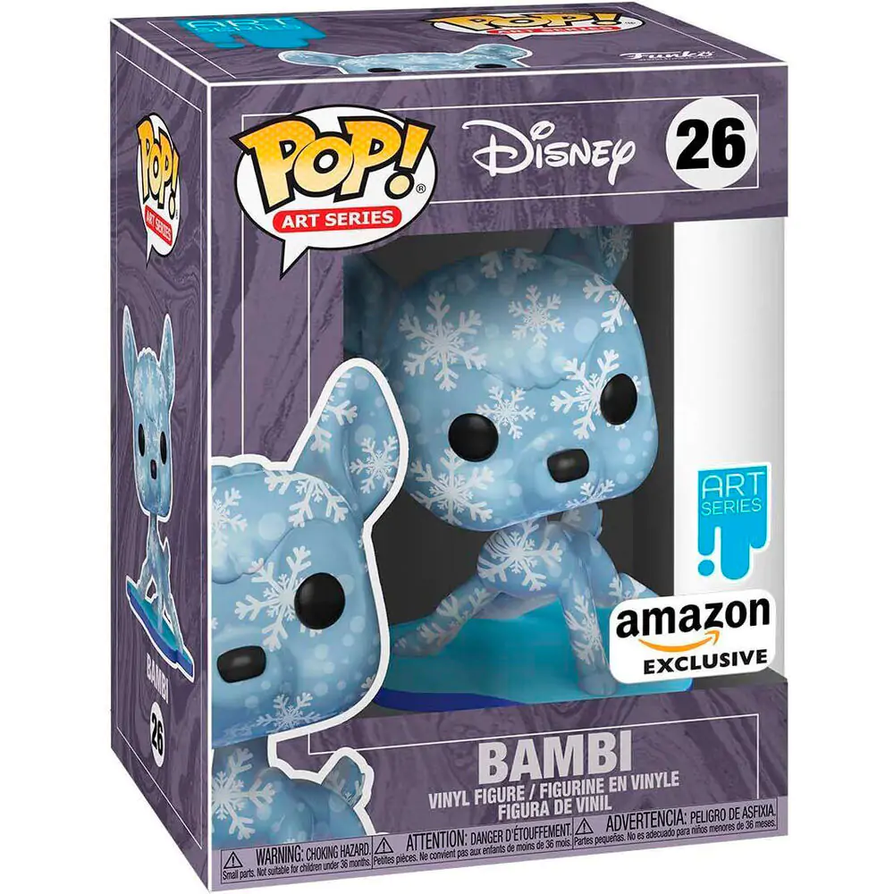 Funko POP figura Disney Bambi Artist + Case Exkluzív termékfotó