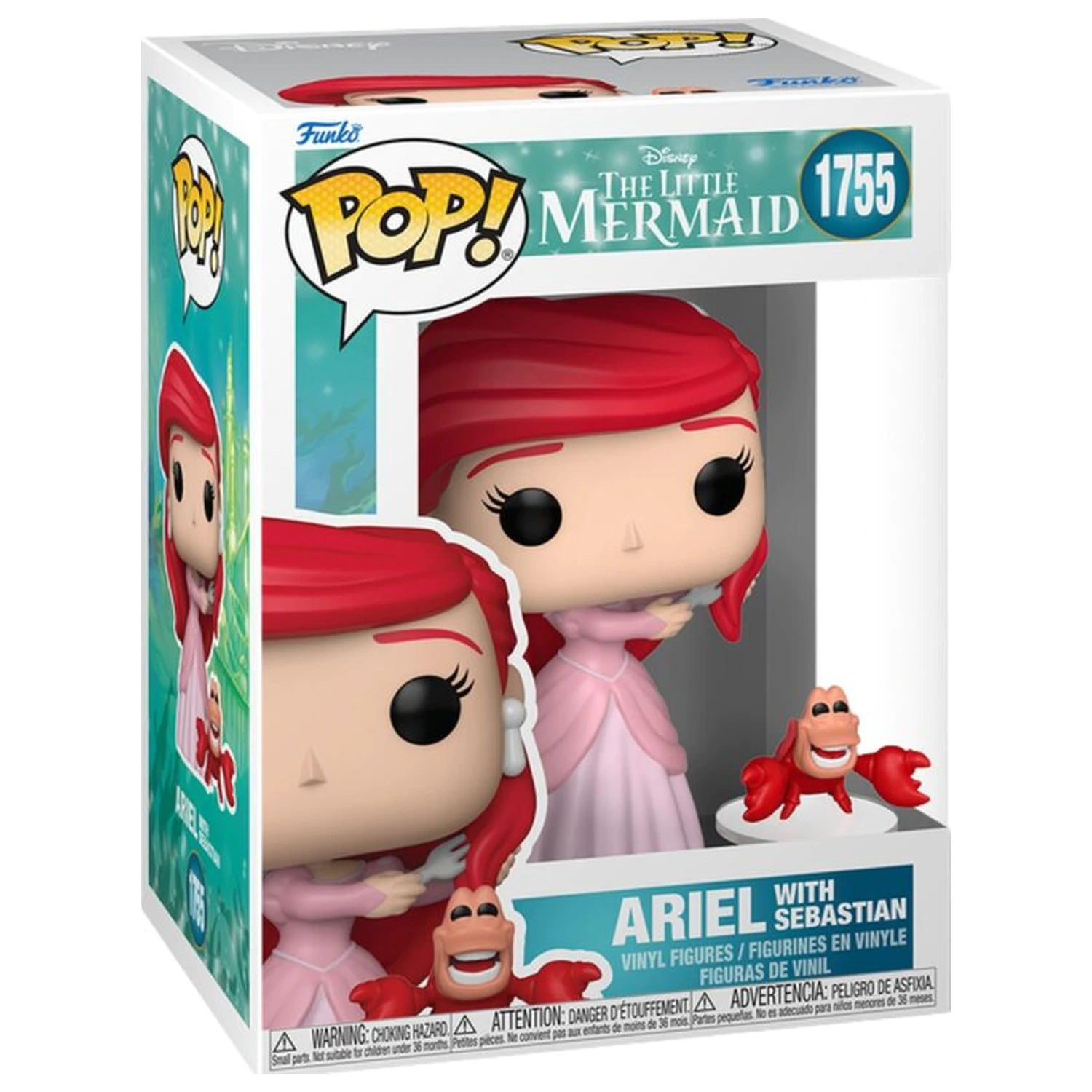 Funko POP figura Disney Buddy Ariel with Sebastian termékfotó