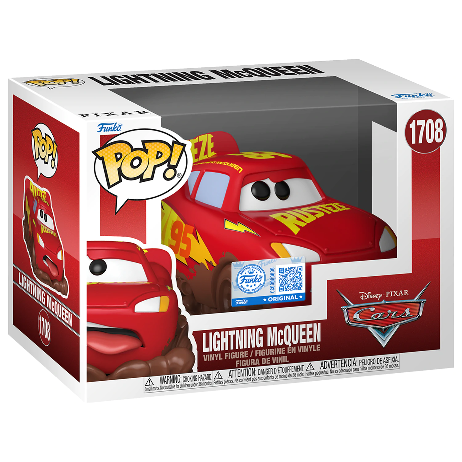 Funko POP figura Disney Cars Lightning McQueen termékfotó