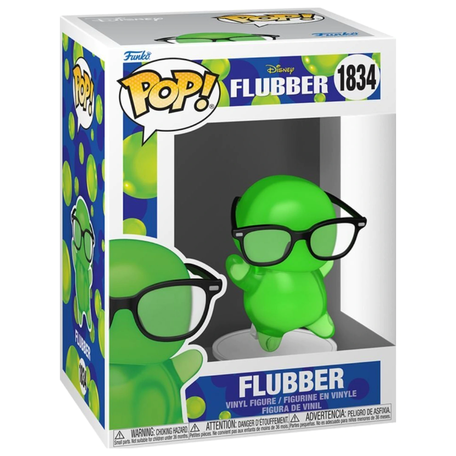 Funko POP figura Disney Flubber - Flubber with Glasses Translucent termékfotó