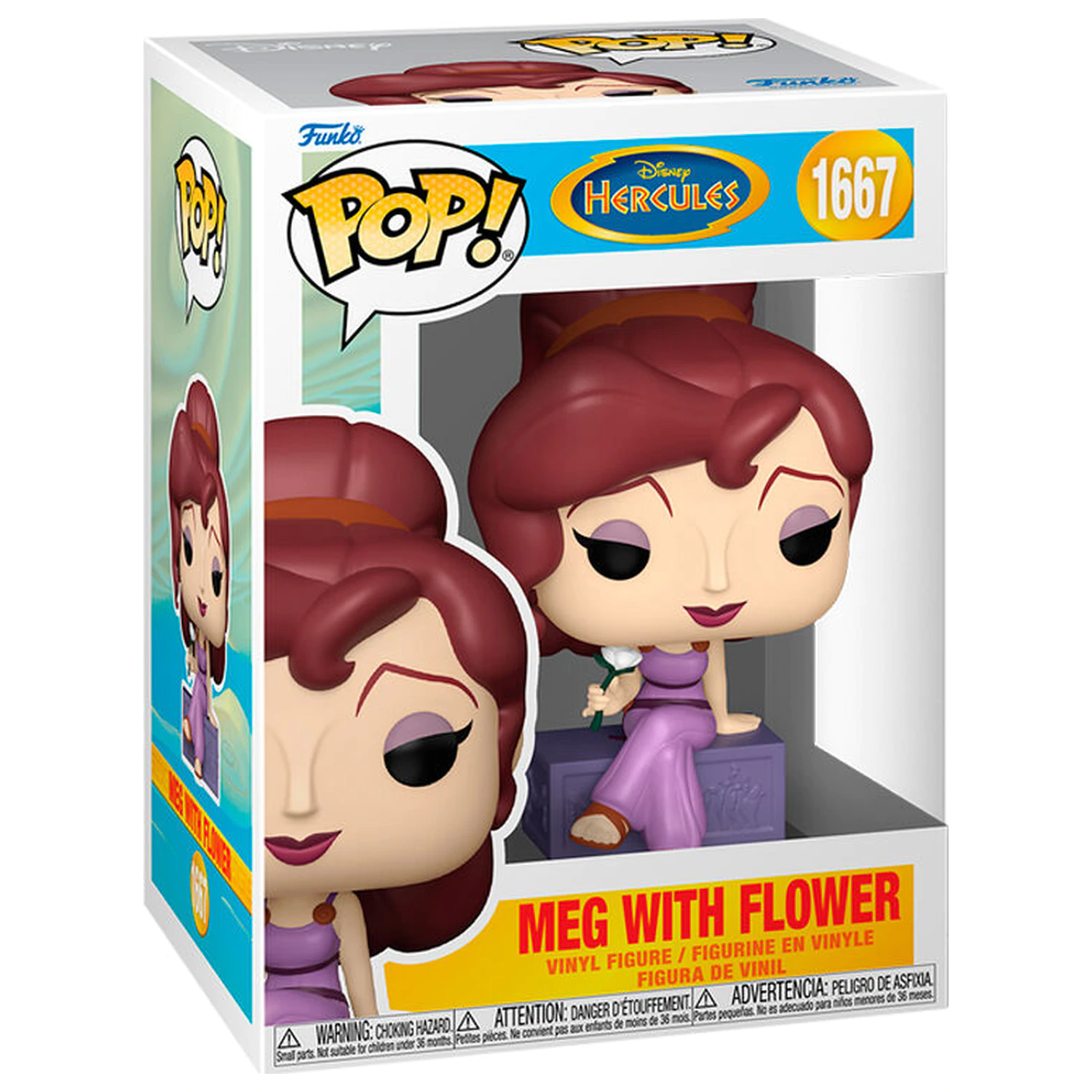 Funko POP figura Disney Hercules Meg with Flower termékfotó