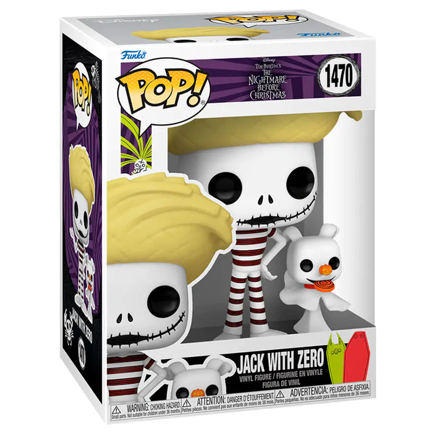 Funko POP figura Disney Nightmare Before Christmas Jack with Zero termékfotó