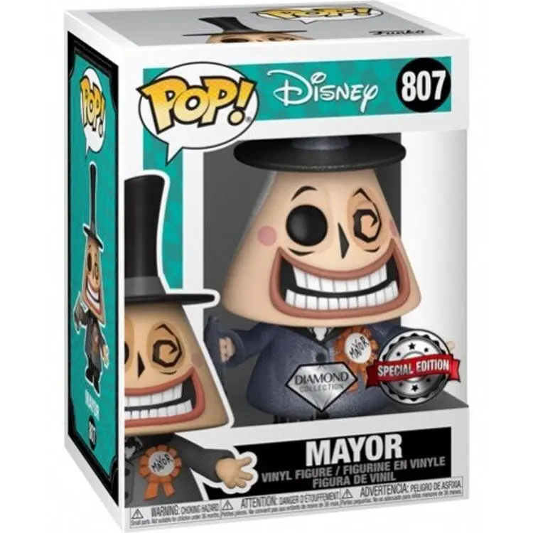 Funko POP figura Disney Nightmare Before Christmas Mayor Exkluzív termékfotó