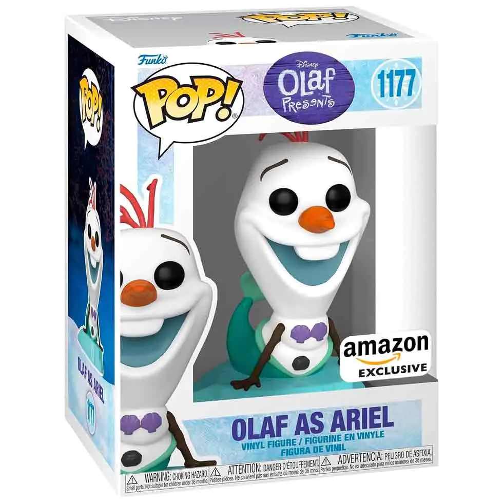 Funko POP Figur Disney Olaf Present - Olaf as Ariel Exclusive termékfotó