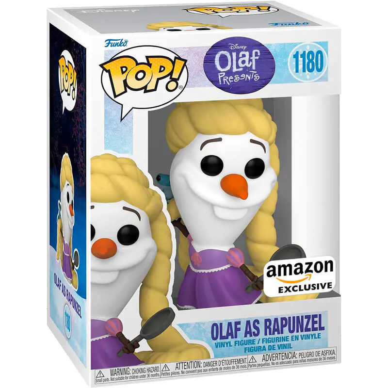 POP Figur Disney Olaf Present Olaf as Rapunzel Exclusive termékfotó