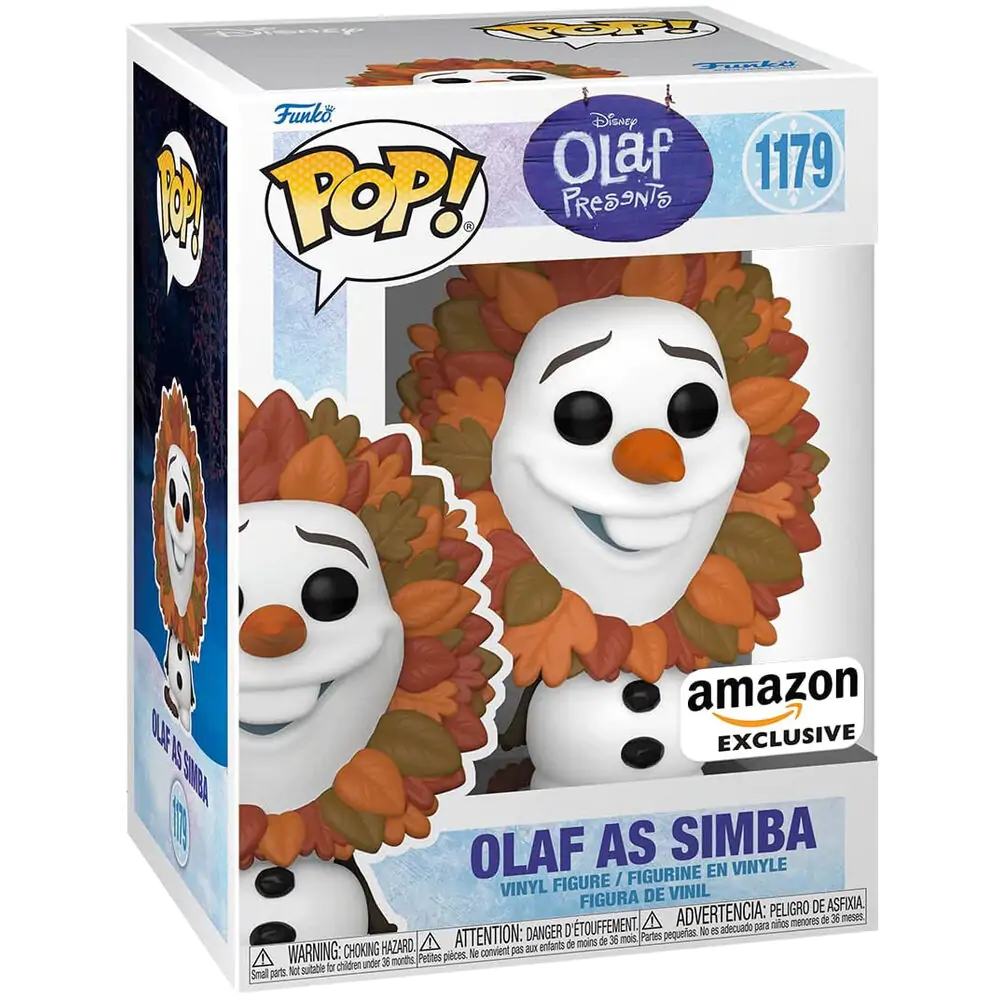 Funko POP figura Disney Olaf Present Olaf as Simba Exkluzív termékfotó