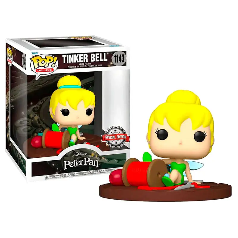 Funko POP figura Disney Peter Pan Tinker Bell on Spool Exkluzív termékfotó